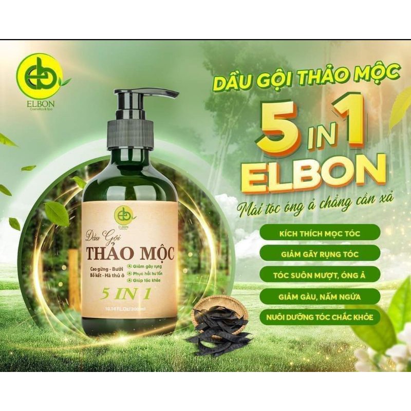 Dầu gội thảo mộc Elbon