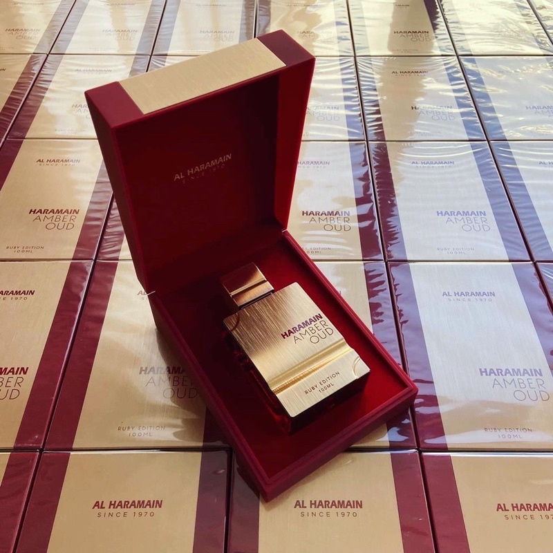 [Mã ELI08 giảm 20k đơn 500k] Mẫu thử nước hoa chính hãng AL Haramain Amber Oud Ruby Edition (Mẫu thử 5ml - 10ml)