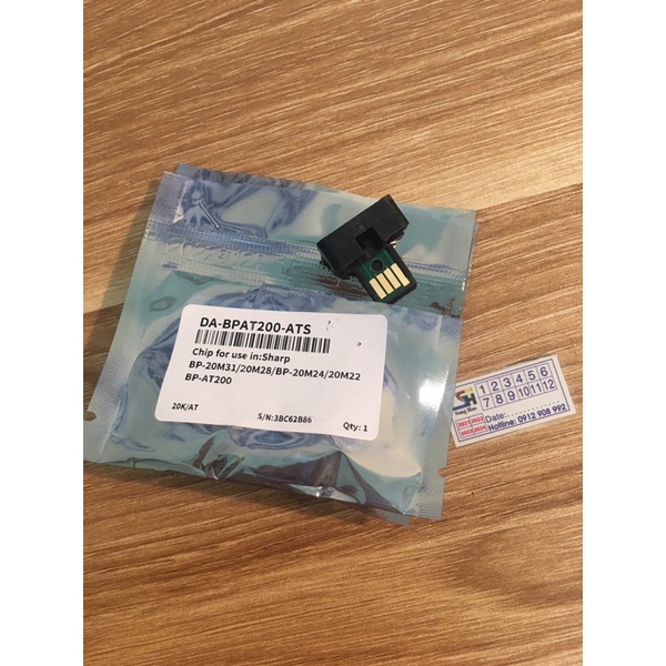 Chíp mực máy Photo Sharp BP-20M31 | BP-20M28 | BP-20M24 | BP-20M22 | BP - AT200 | 20m31 | 20m28 | 20m24 | 20M22 - MỚI