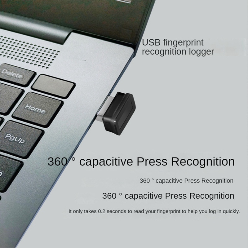 1 PCS Di động Đa chức năng cho Thiết bị mô-đun đọc vân tay MINI USB cho Windows 10 Khóa bảo mật sinh trắc học Hello
