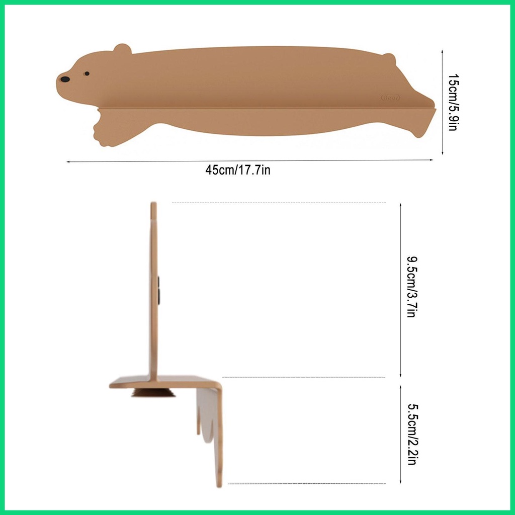 Tấm Chắn Bắn Nước Bằng Silicon Hình Gấu Hoạt Hình Gắn Bồn Rửa Chén / Nhà Bếp / Phòng Tắm