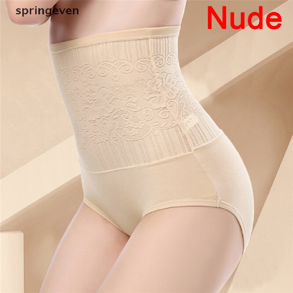 Quần Lót Định Hình Lưng Cao Phối Ren Quyến Rũ Cho Nữ