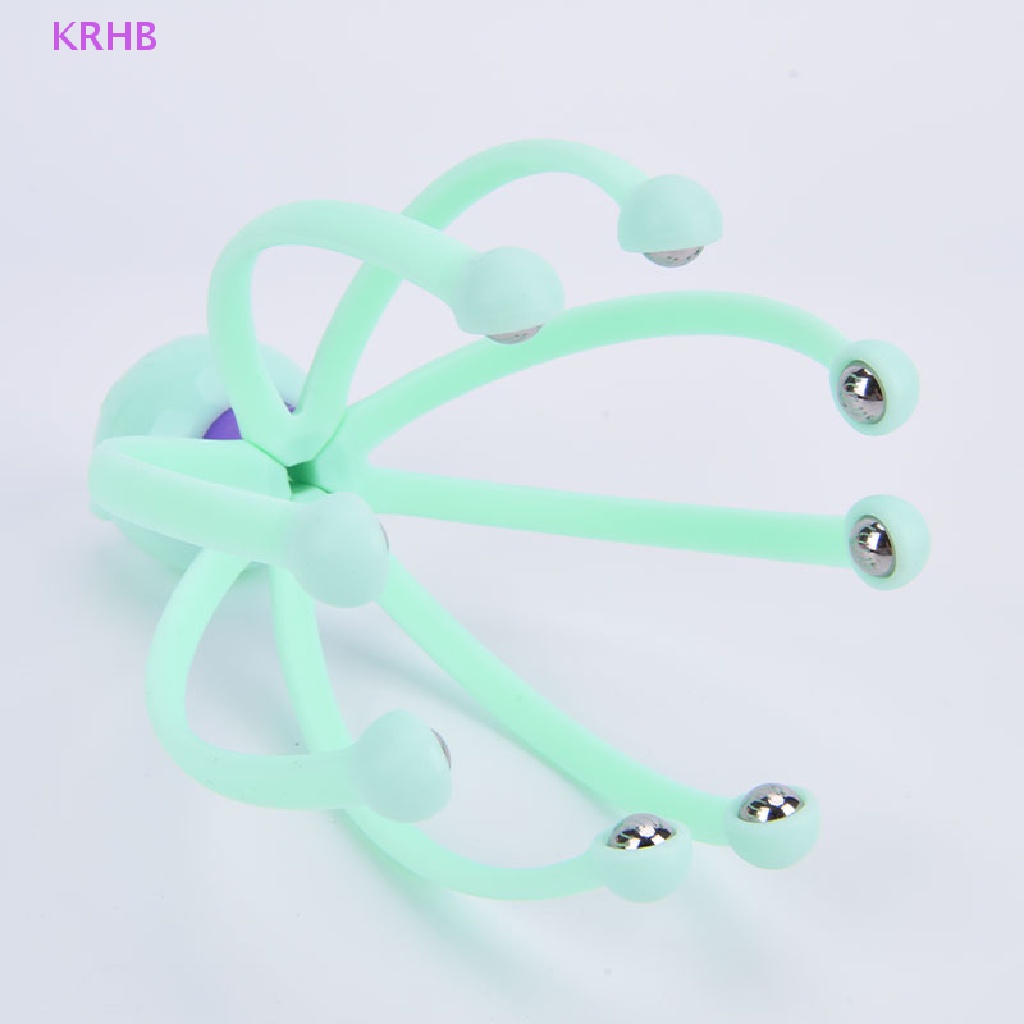 1 Dụng Cụ Mát Xa Da Đầu Hình Đầu Bạch Tuộc Giúp Giảm Căng Thẳng Mới