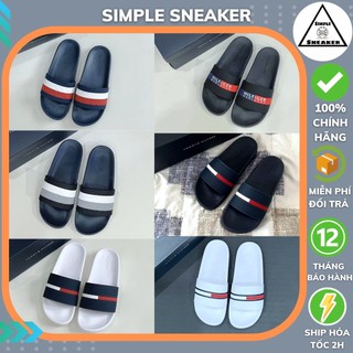 Dép tommy hilfiger nam chính hãng 🔴simple sneaker🔴 dép quai ngang tommy authentic
