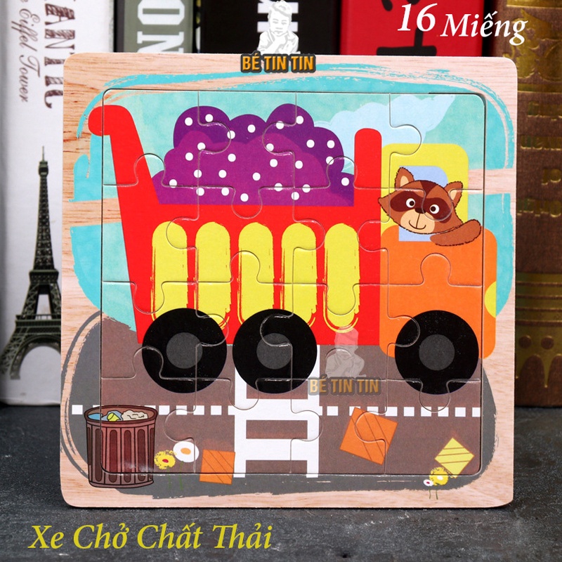 Bảng ghép 16 miếng ghép