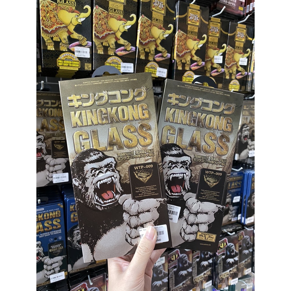 Cường lực Kingkong 3D WTP-009 dành cho lP siêu mượt full màn hình