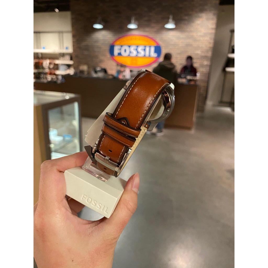 Đồng hồ nam automatic Fossil ME1161 dây da Full Box ⚜️Hàng Authentic⚜️