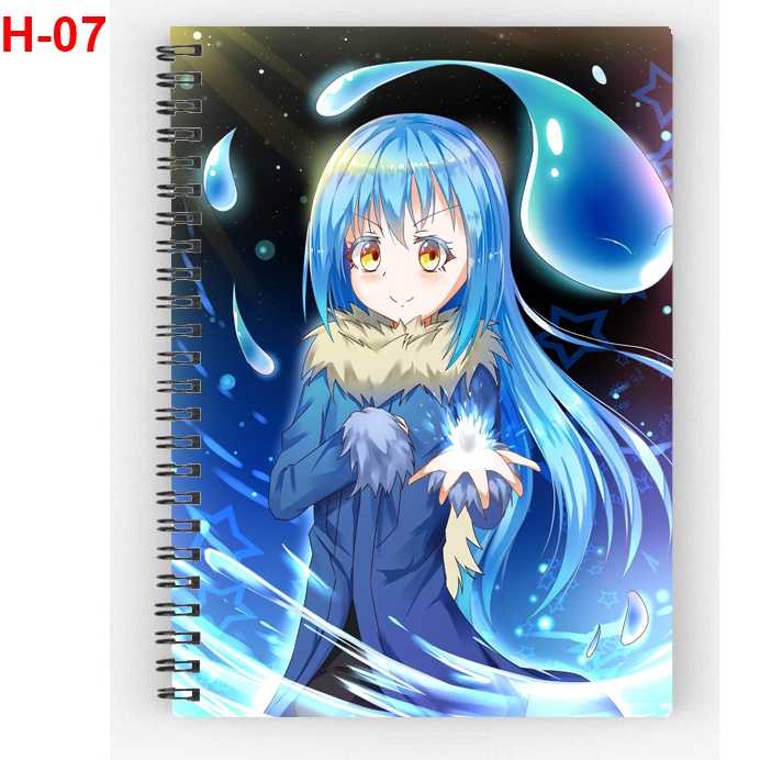 Sổ Lò xo , sổ gáy xoắn anime Tensei Shitara Slime Datta Ken - Rimuru Tempest