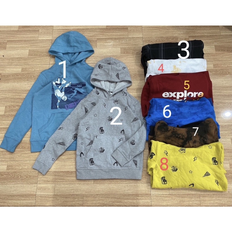 Xuất Xịn - Áo Hoodie Lót Nỉ Bông Cho Bé