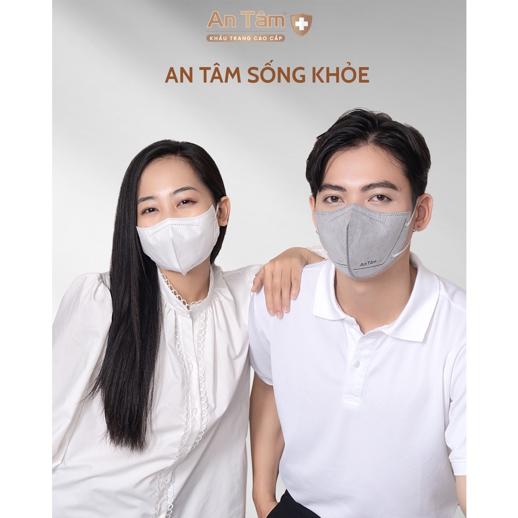 Thùng 10 hộp - khẩu trang y tế kháng khuẩn 6d chính hãng an tâm - ảnh sản phẩm 9