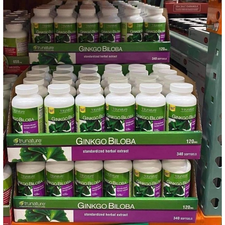 Viên uống bổ não Ginkgo Biloba 120mg 340 viên của Mỹ