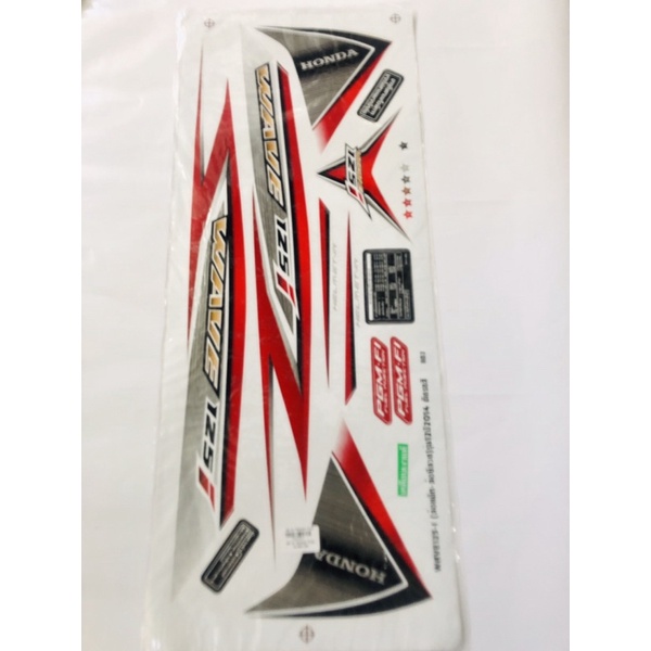 Tem Wave i 125 - 2014 Trắng Thái