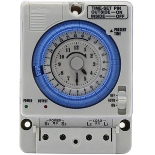Timer tb35-n công tắc thời gian 24 giờ hẹn giờ chu kỳ lặp lại điện áp 110/220vac