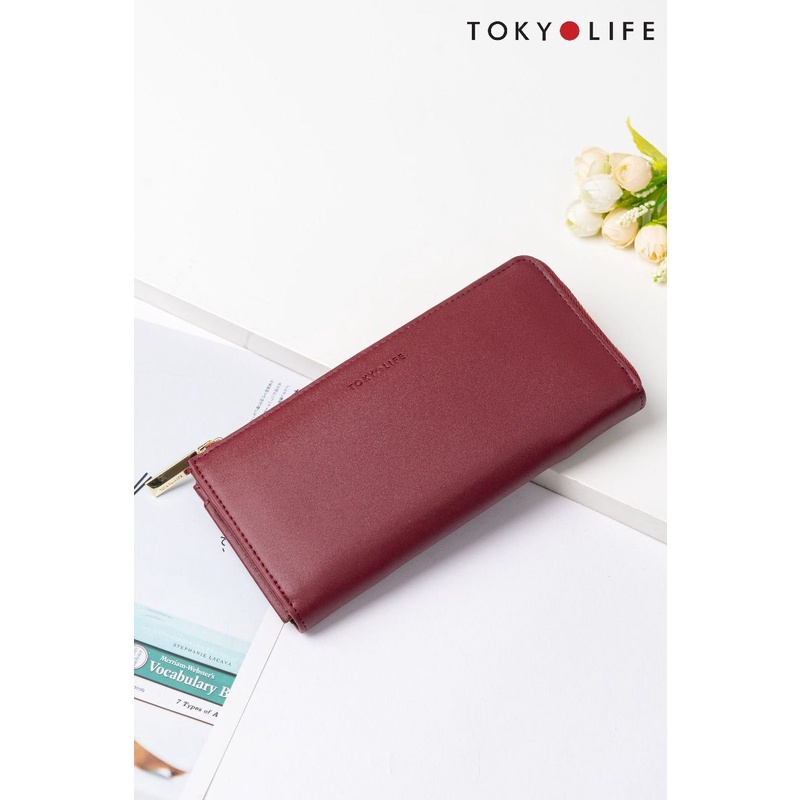 Ví dài NỮ chất liệu PU cao cấp, ví cầm tay TOKYOLIFE C9WAL013I
