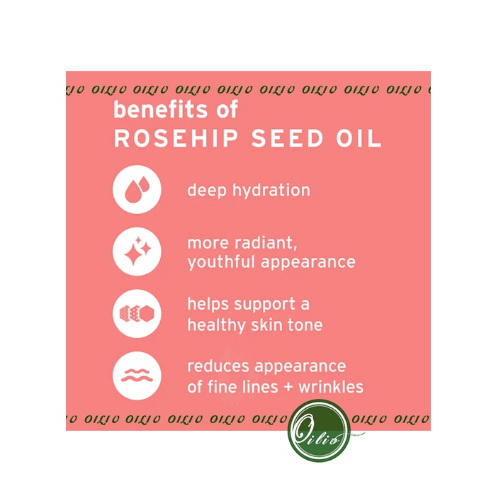 Dầu nụ tầm xuân hữu cơ Life-Flo Pure Rosehip seed oil organic