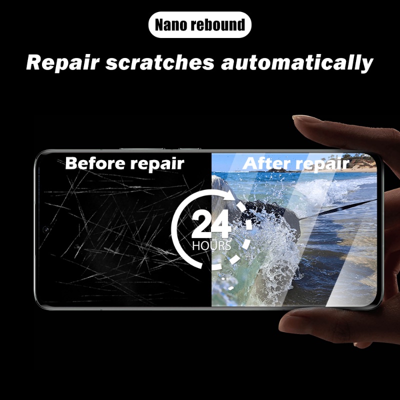 Miếng Dán Màn Hình Bằng TPU Hydrogel Mềm Nhám Chống Dấu Vân Tay Độ Nhạy Cao Cho Xiaomi 13 / 13 Pro