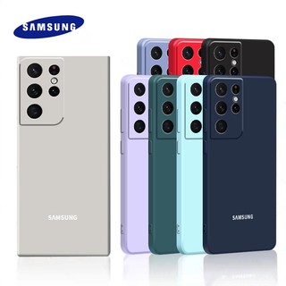 Ốp lưng Vỏ bảo vệ silicon lỏng cho Samsung Galaxy S21 / S21 FE / S21 Plus / S22 / S22 Plus / S22Ultra