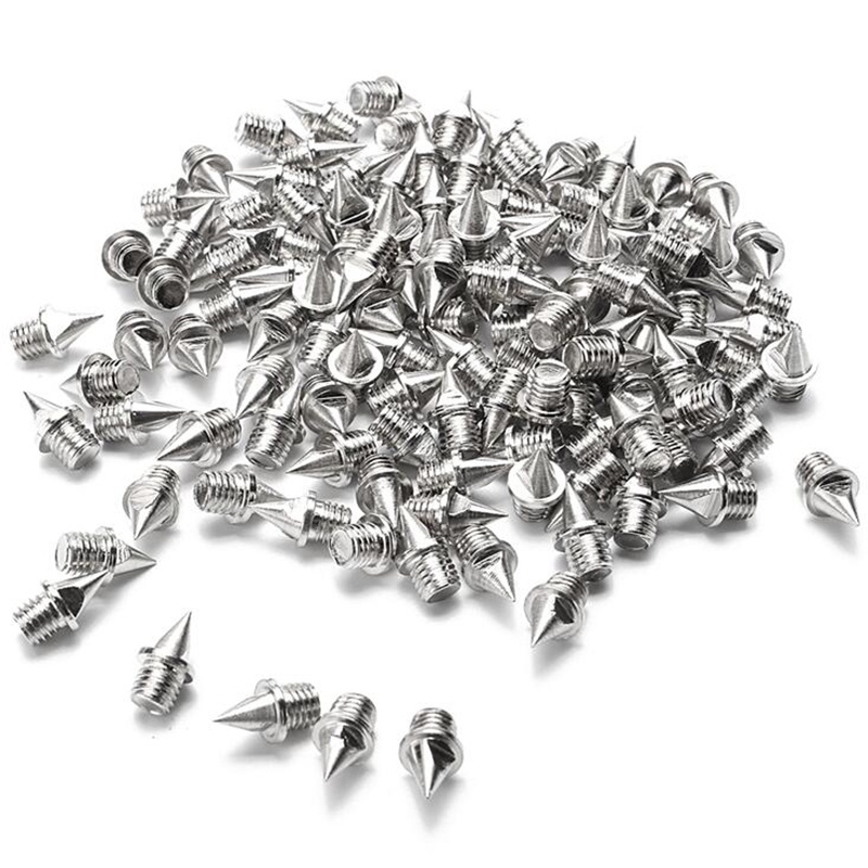 10 Phụ Kiện Đinh Gắn Giày Thể Thao Bằng Thép Không Gỉ