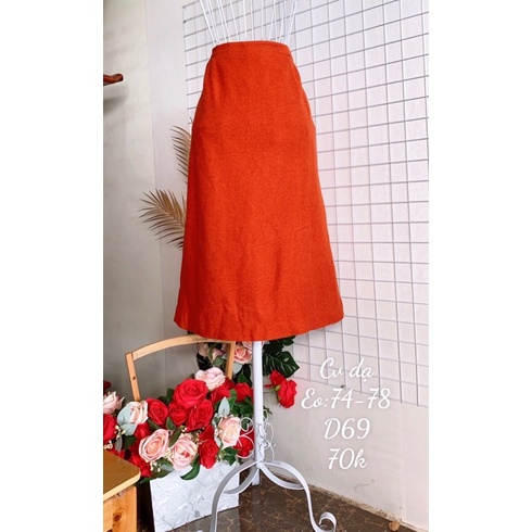 Chân váy dạ kiểu