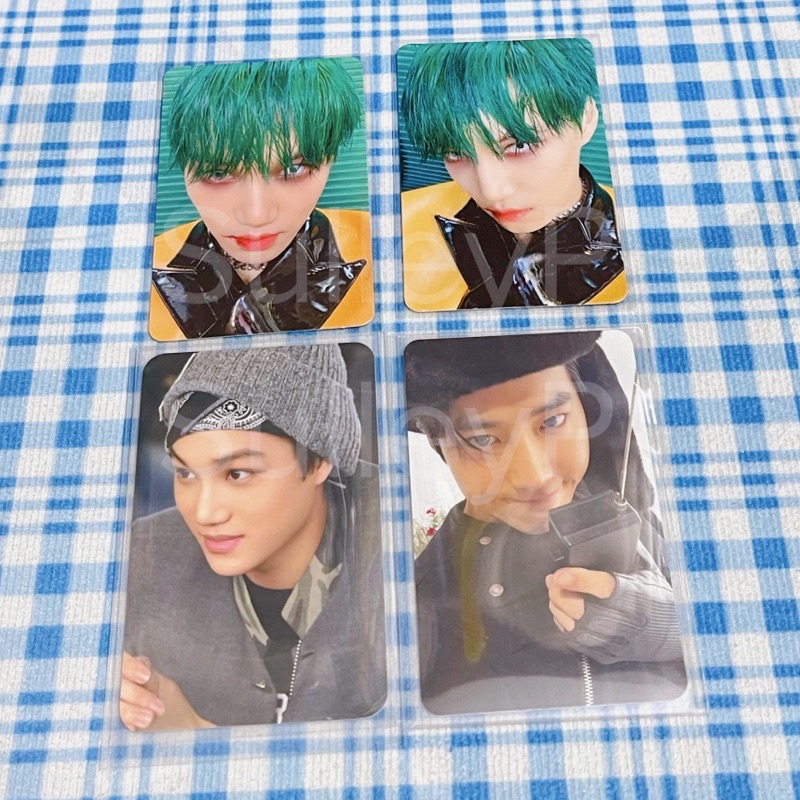 PHOTOCARD KAI SUHO EXO / THẺ BÀI BO GÓC (ĐỌC KỸ MÔ TẢ)