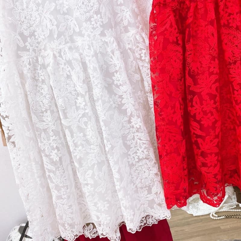 ( ảnh thật shop chụp) ĐẦM REN SUÔNG CAO CẤP DÀNH CHO BẦU