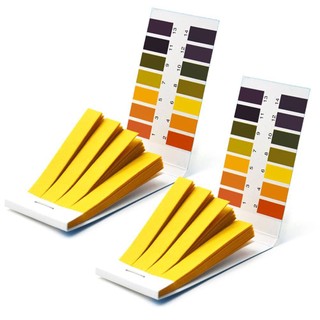 Giấy quỳ tím đo độ pH nước 80 miếng thử, kiểm tra độ axit bazo của dung dịch, mỹ phẩm, nước sinh hoạt, nước ối