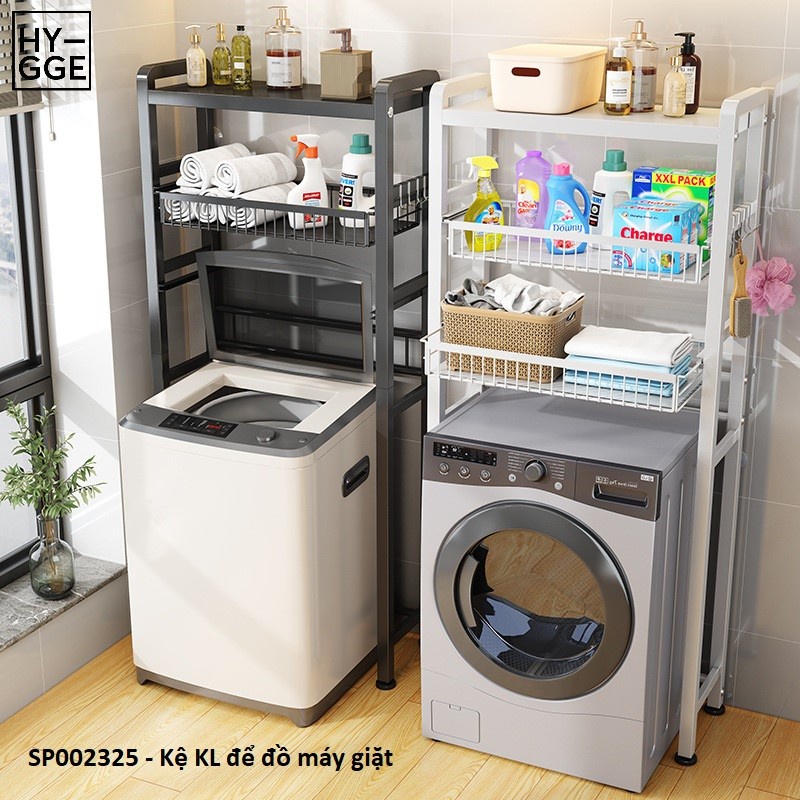 Kệ kim loại để đồ đặt trên máy giặt đa năng