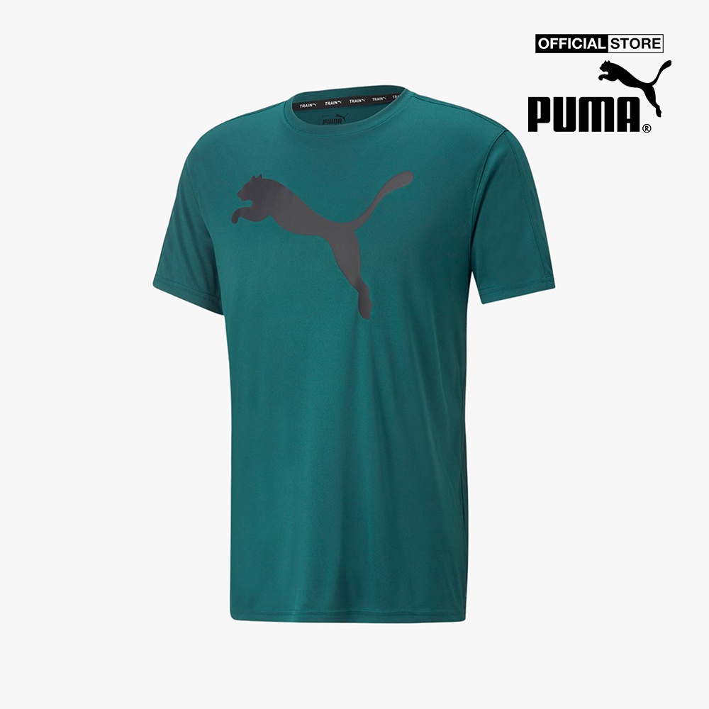 PUMA - Áo thun thể thao nam ngắn tay Fit Commercial Logo 522131-24