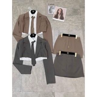 Set vest hàn quốc 4 chi tiết MPB