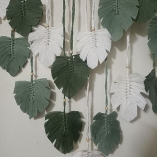 Rèm Lá Macrame trang trí nhà cửa ( 15 lá)