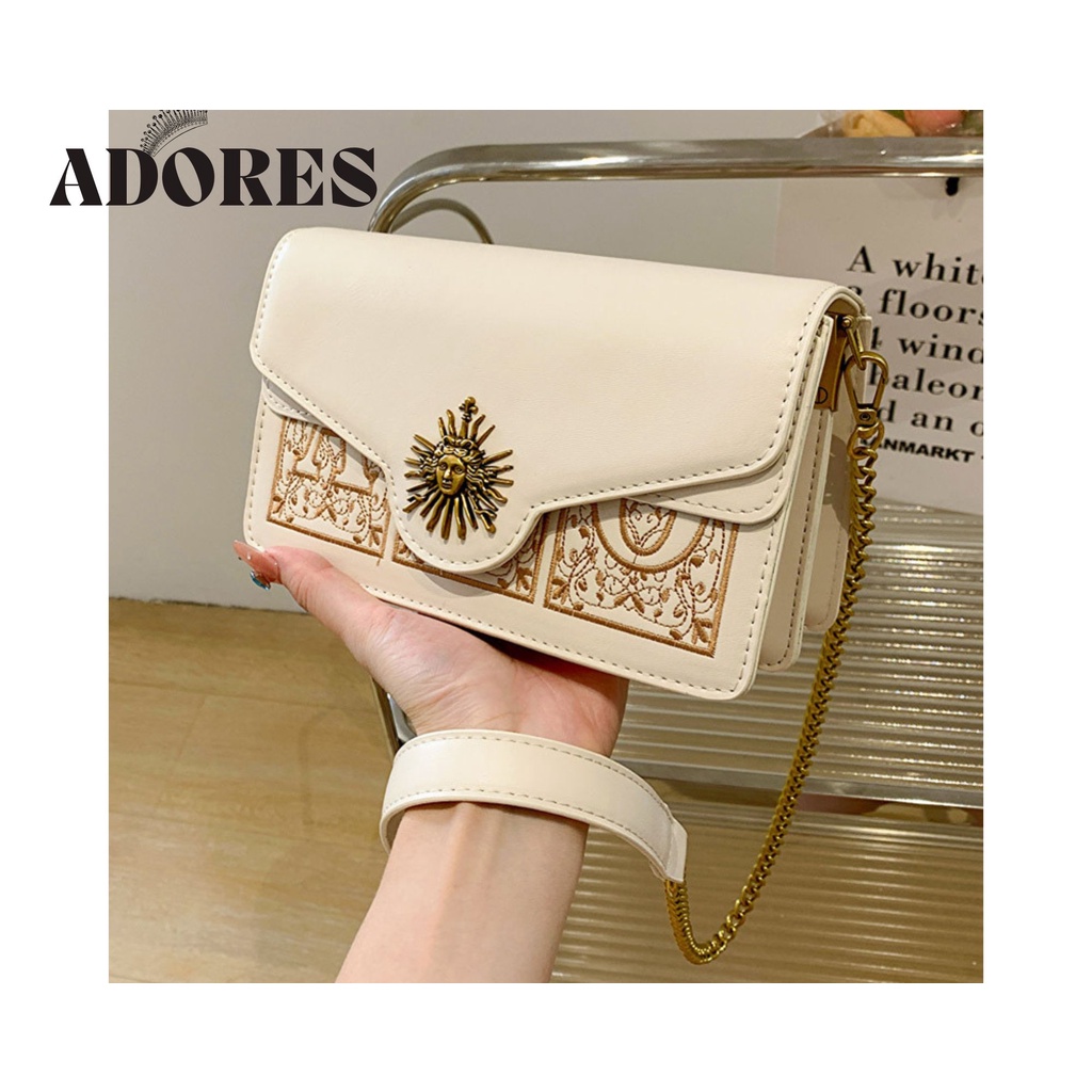 Túi xách nữ vintage thêu đeo chéo đeo vai Hàn Quốc B31