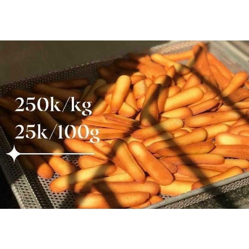Bánh cookie lưỡi mèo 500g nhà làm