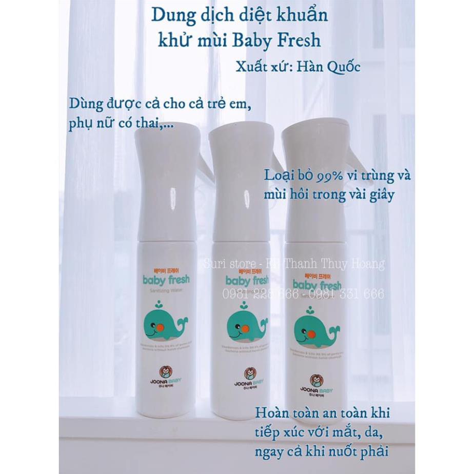 Xịt diệt khuẩn khử mùi Baby Fresh 300ml - JOONA BABY
