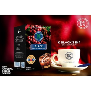 Cà Phê Hòa Tan K Coffee Black 2in1 255g