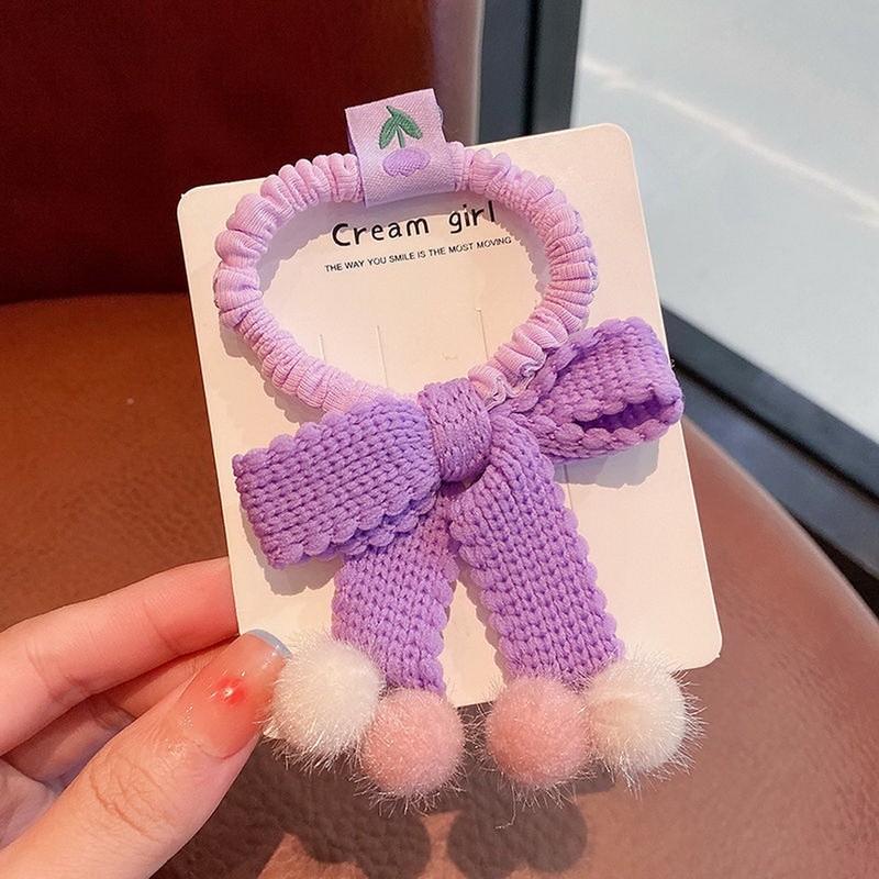 PVN57671 Dây Buộc Tóc Đính Nơ Dễ Thương Cho Bé Gái