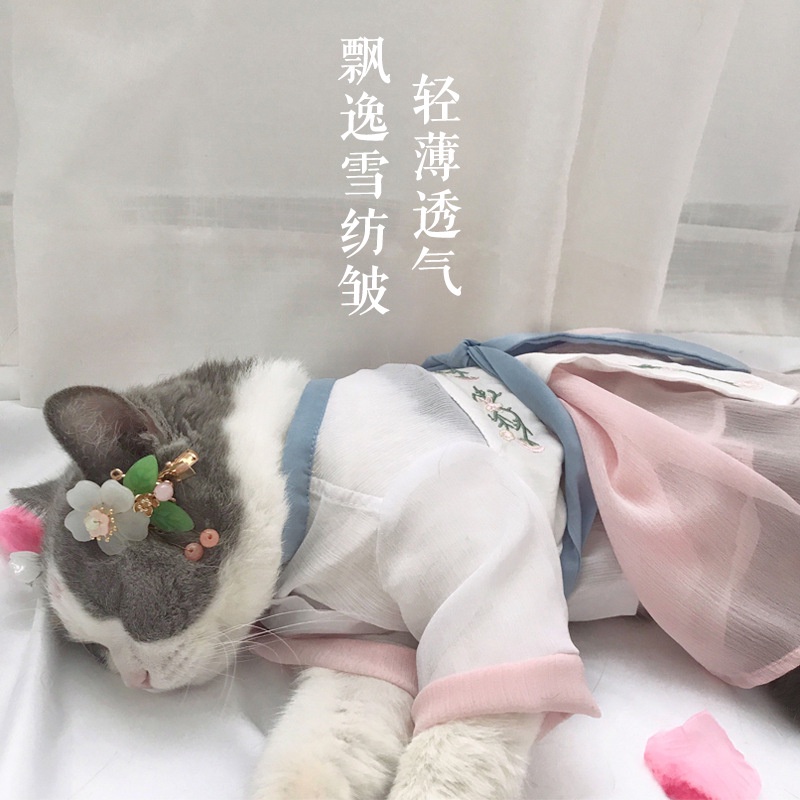 Bộ Đồ Phong Cách Trung Hoa Xinh Xắn Cho Thú Cưng