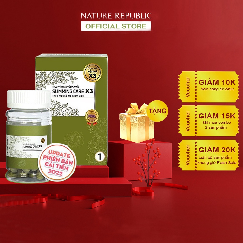 Viên Thảo Mộc Giảm Cân Slimming Care X3 Giảm Cân An Toàn Chính Hãng Hiệu Quả