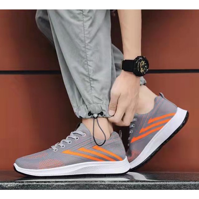 Giày nam thế thao ZZ đế trơn siêu thoáng khí