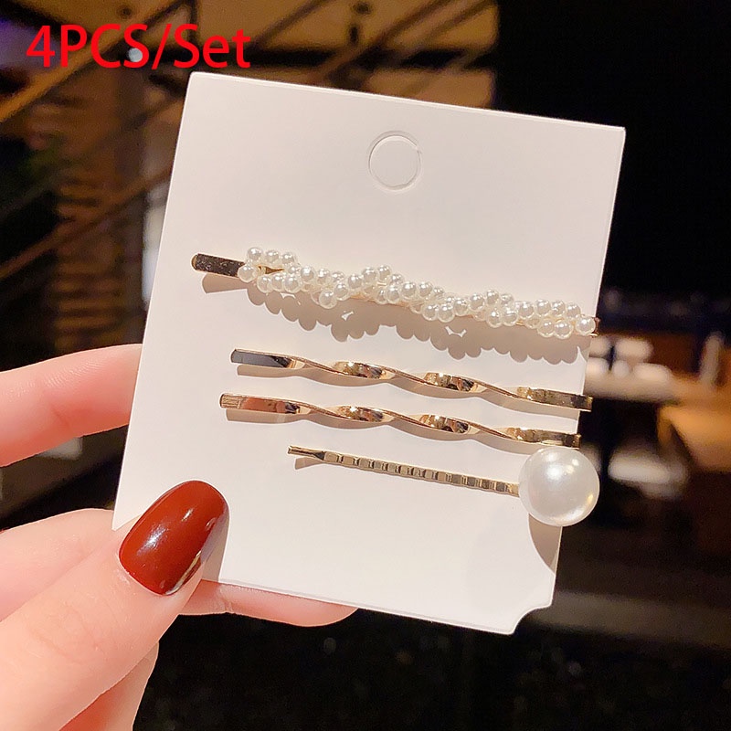 Kẹp Tóc Ngọc Trai Thời Trang Cho Nữ