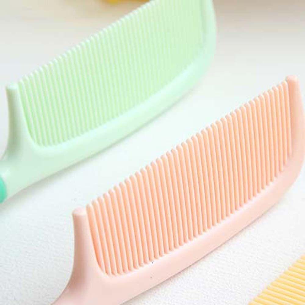 LOMBARD Lược Chải Tóc Tay Cầm Hình Thỏ Hoạt Hình Màu Kẹo Ngọt Đáng Yêu Cho Nữ