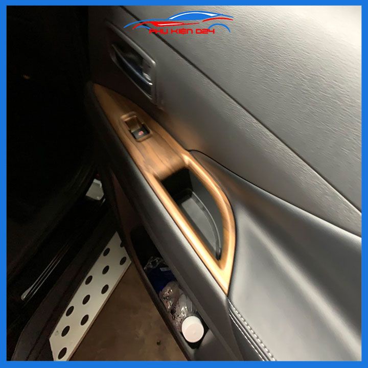 Ốp nội thất Outlander 2015-2016-2017 vân gỗ bảo vệ chống trầy xước và làm đẹp xe