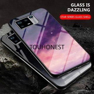 Ốp Điện Thoại Kính Casing Xiaomi Mi 11 Pro Case Xiaomi Mi 11i Case Xiaomi Mi 5X Case Xiaomi Mi 6X Case Xiaomi Mi A1 Case Xiaomi Mi A2 Lite Case Xiaomi Mi 11 Lite Case Xiaomi Mi Play Starry sky series Hard Tempered Glass Protective Back Cover Phone Case