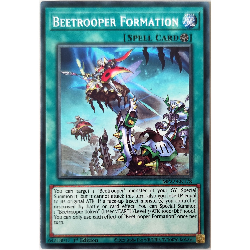 [Thẻ Yugioh] Beetrooper Formation |EN| Common