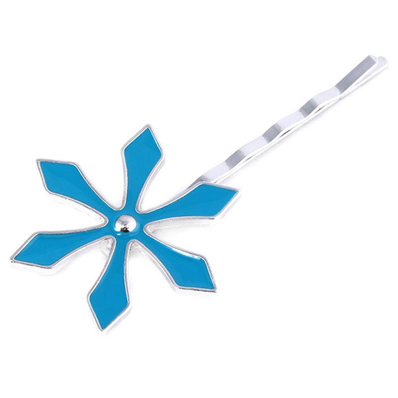 Kẹp Tóc Màu Xanh Dương Nhạt Phong Cách Riman Mới 2023