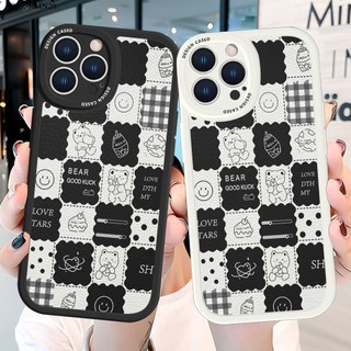 Realme Narzo 20 30A 50A 50 GT Neo 2 3T X XT X2 Prime 5G Cho Ốp lưng điện thoại In Hình Lambskin Cartoon Cute Bears