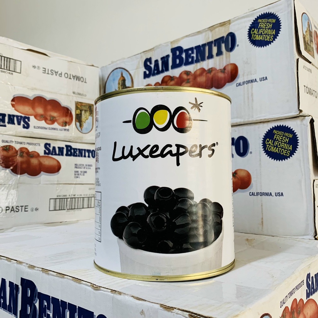 Quả Oliu Đen Không Hạt Nhập Khẩu Từ Tây Ban Nha hiệu La Pedriza Hộp 3kg