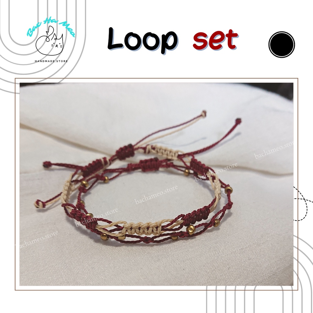 Set vòng tay waterproof - LOOP SET  -  - Bachameo.Store