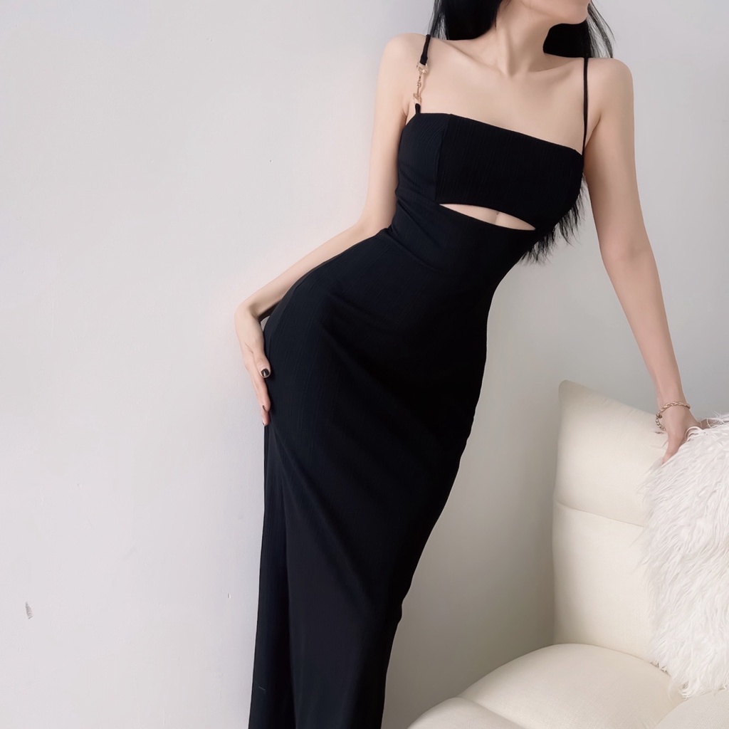 Michela dress đầm ôm body dây - TADstore