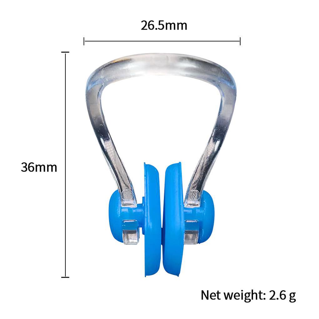 Set 10 Kẹp Mũi / Bịt Tai Chống Trượt / Thấm Nước Tiện Dụng Khi Đi Bơi / Lặn Biển