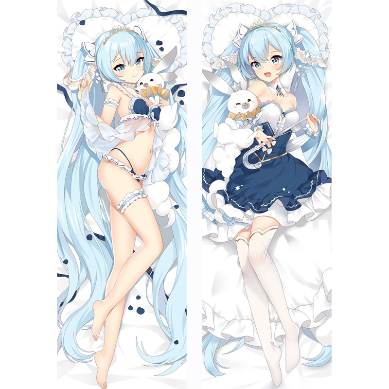 Vỏ Gối In Hình Nhân Vật Hatsune Miku 2018 150 * 50CM 50 * 150cm